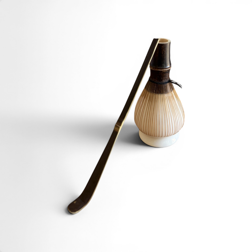 Hand-Carved Bamboo Matcha Scoop (Chashaku)