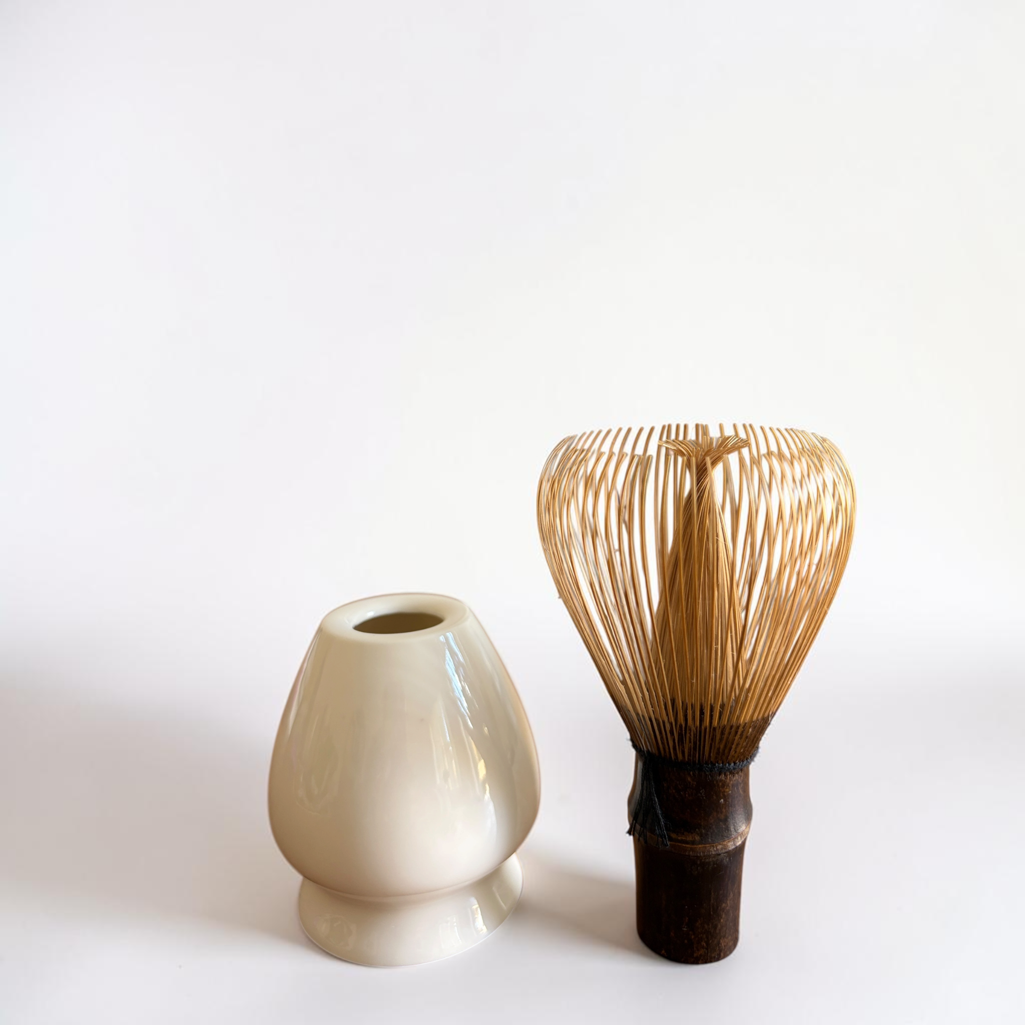 Handmade "Shin" Purple Bamboo Matcha Whisk (Chasen)
